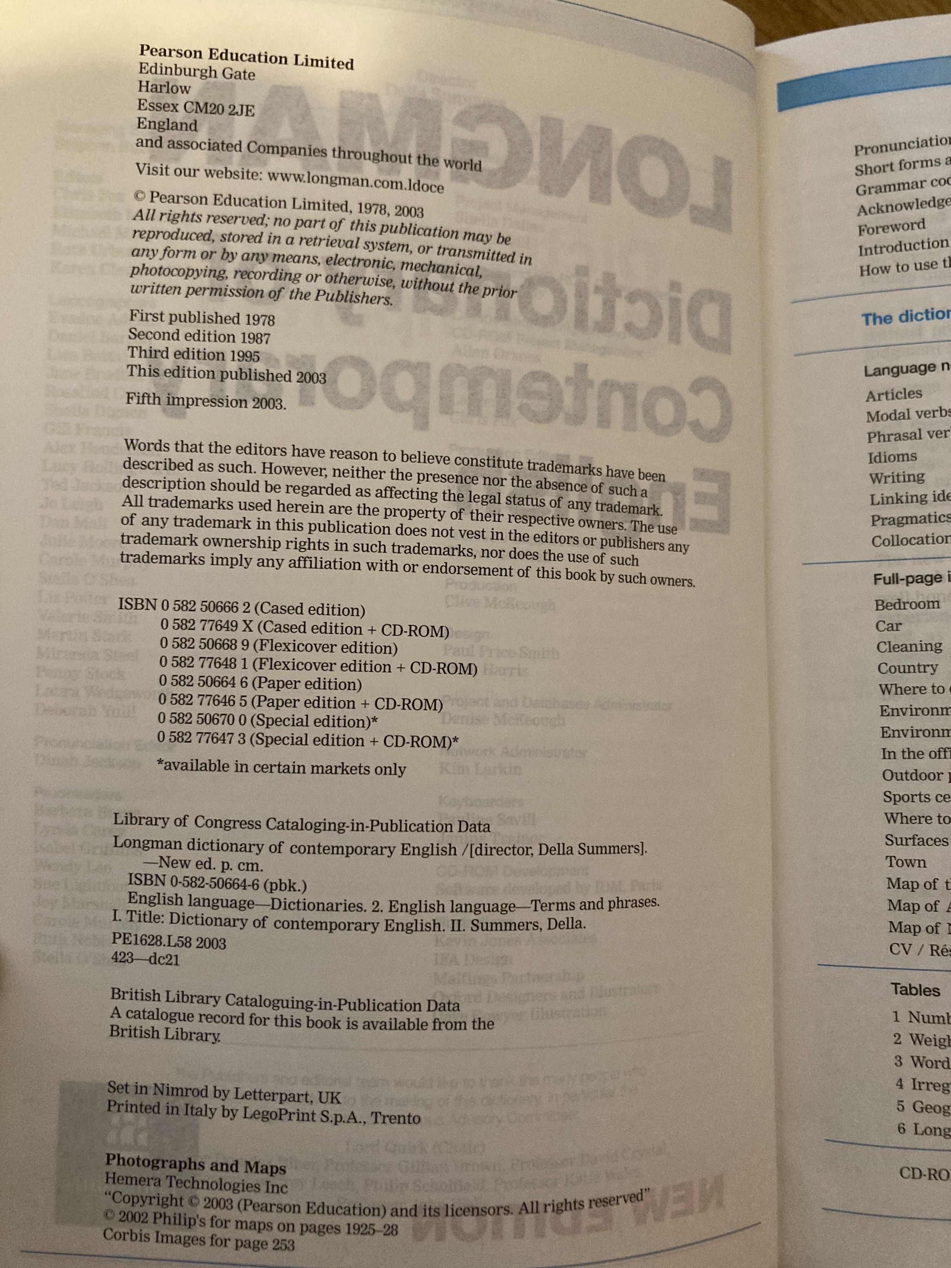 longman dictionary of contemporary english Stan bardzo dobry