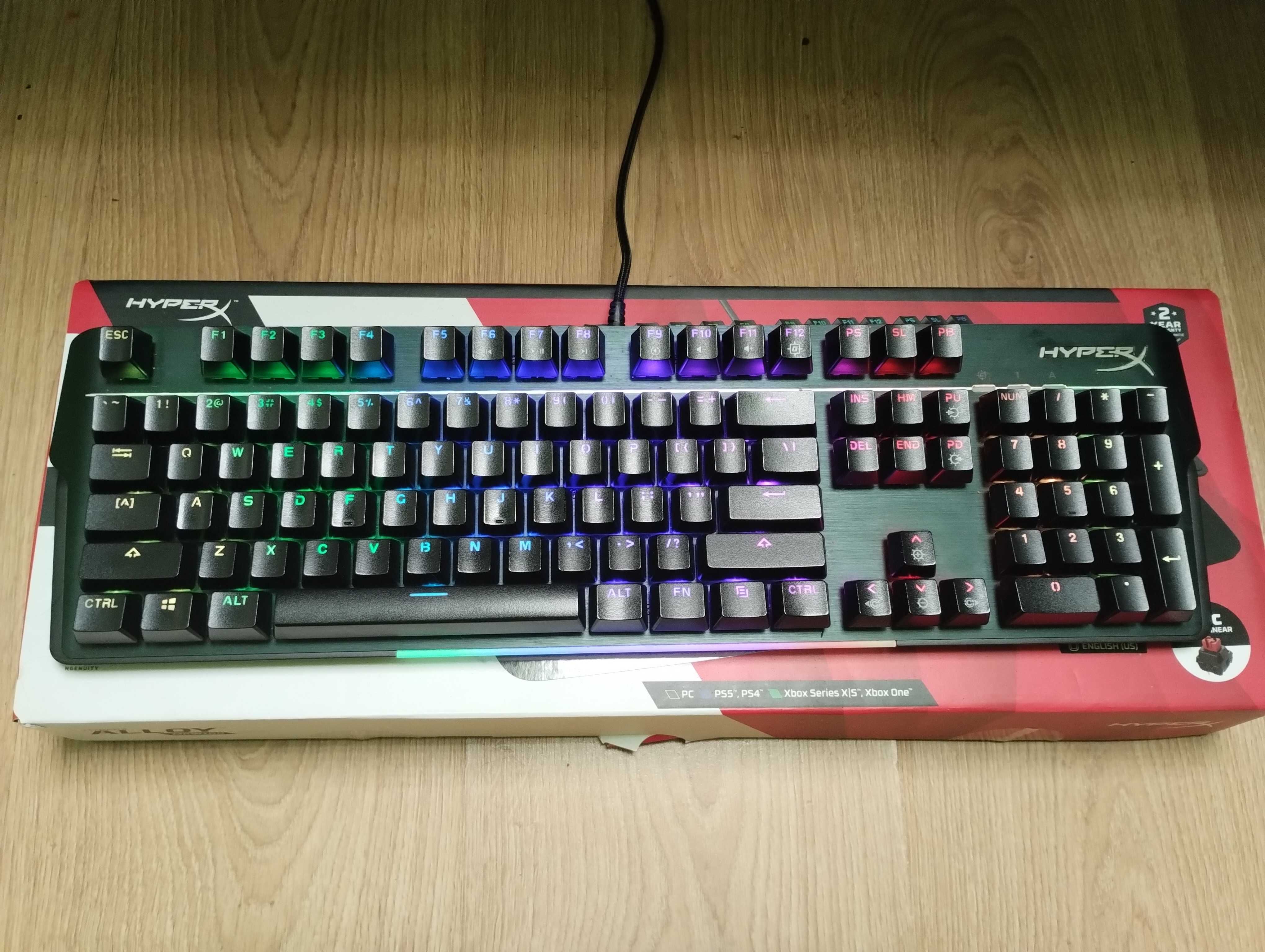 Klawiatura gamingowa HyperX Alloy MKW100