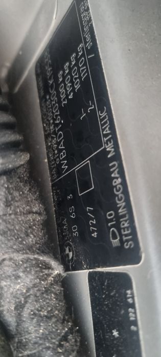 Bmw E39 Maska 472/7 Sterlinggrau Zobacz Lift