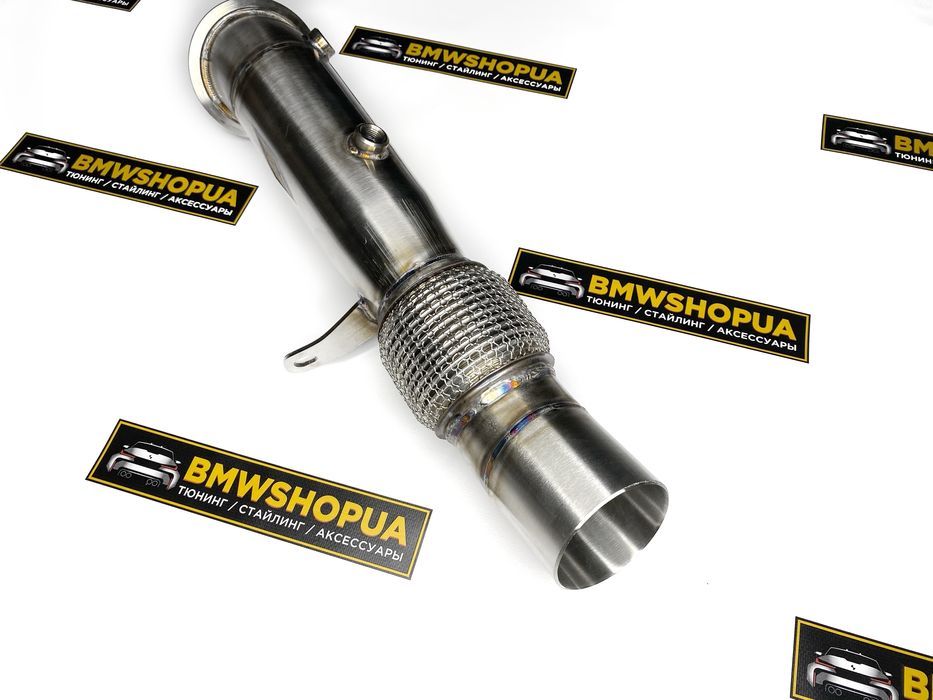 Даунпайп N55 BMW 35i/45i F30/32/34/36 F15/25 F22/87 F10/F3/06/07 Евро2