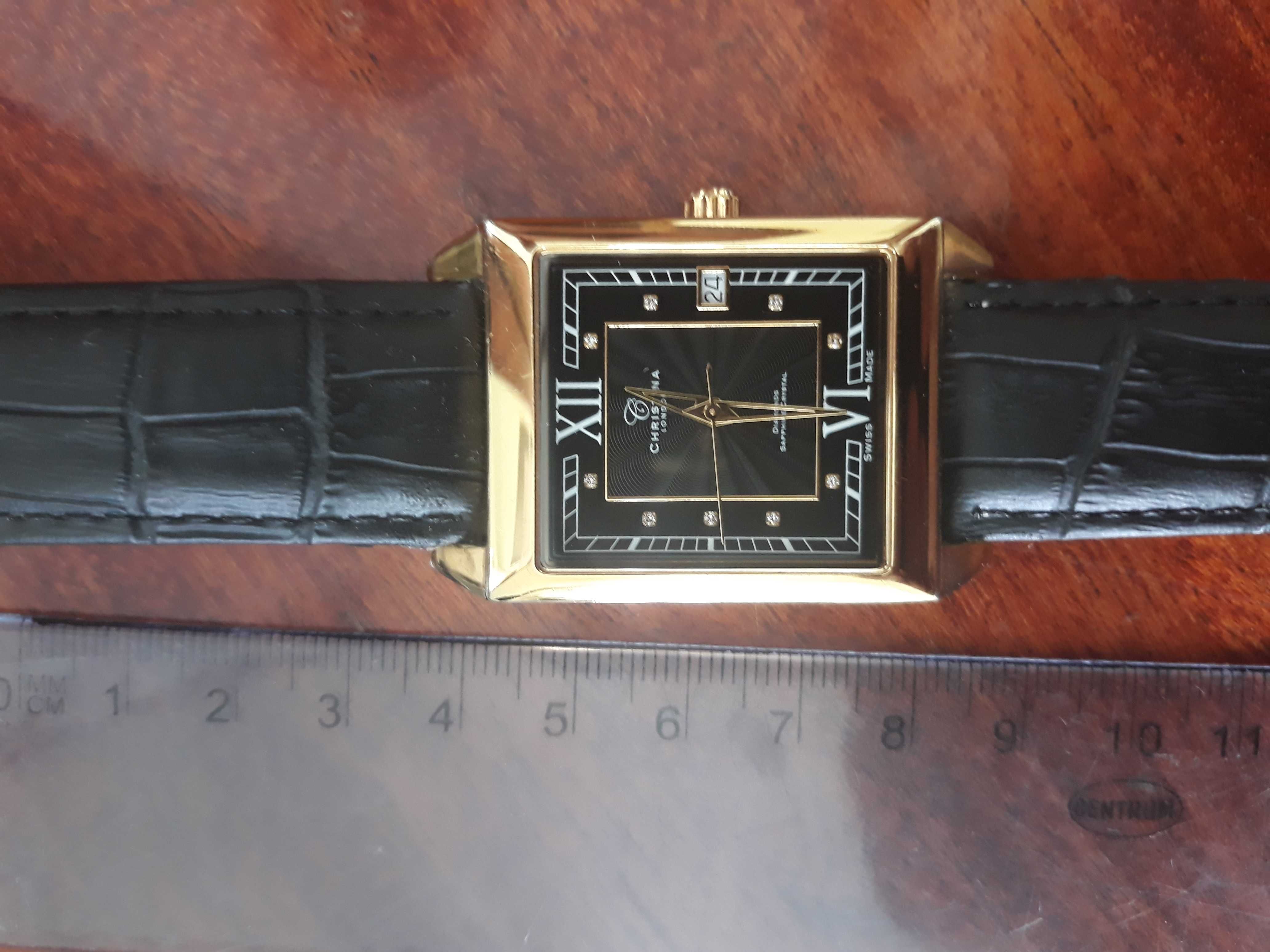 Мужские Швейцарские часы с брилиантами