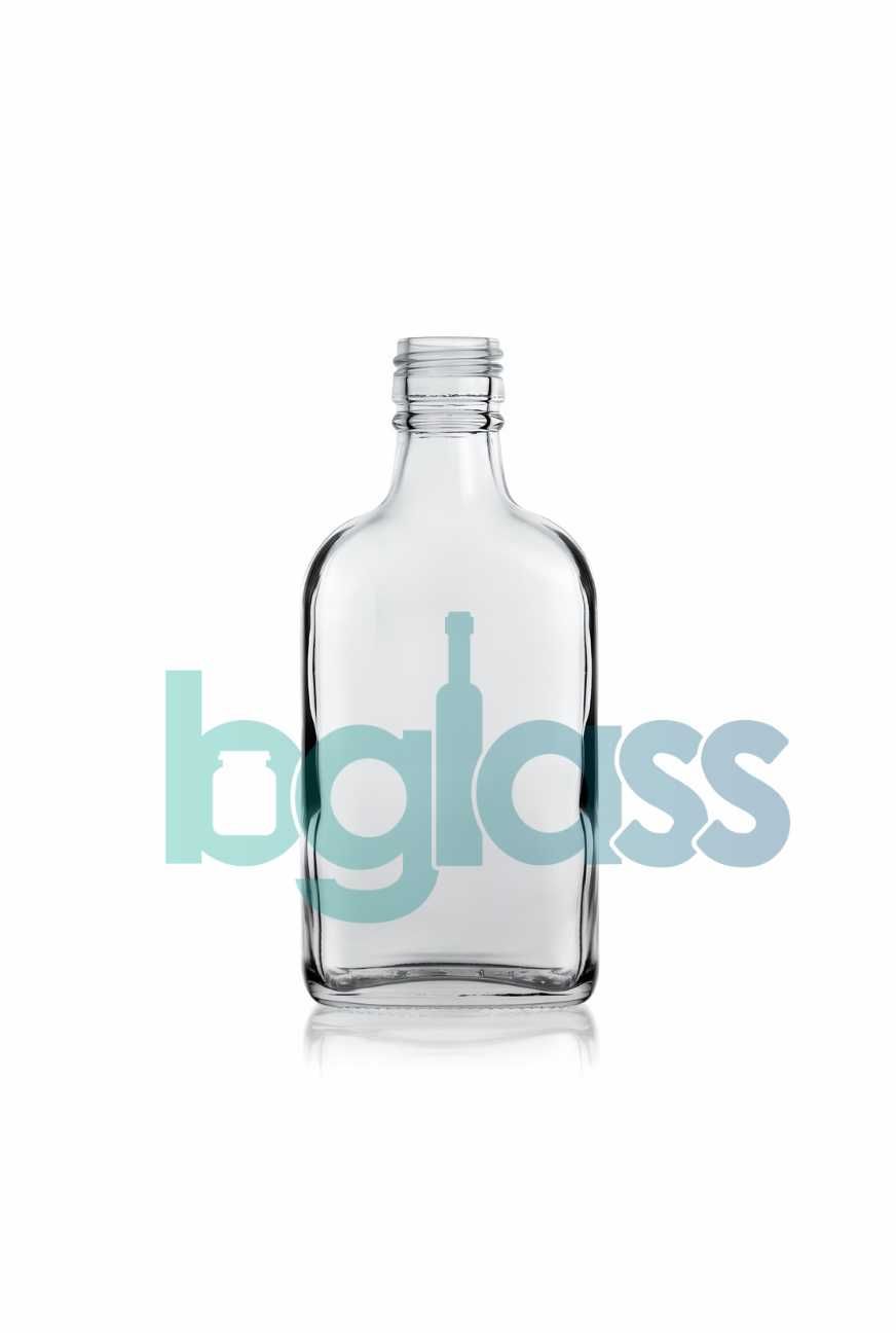 Garrafas de Vidro NOVAS 200ml PETACA (FLASK) para Aguardente Licor