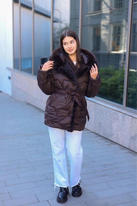 Куртка зимова з хутром