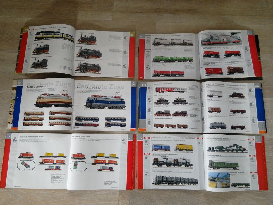 Piko Roco Fleischman HO TT N katalogi kolejki lokomotywa wagon makieta