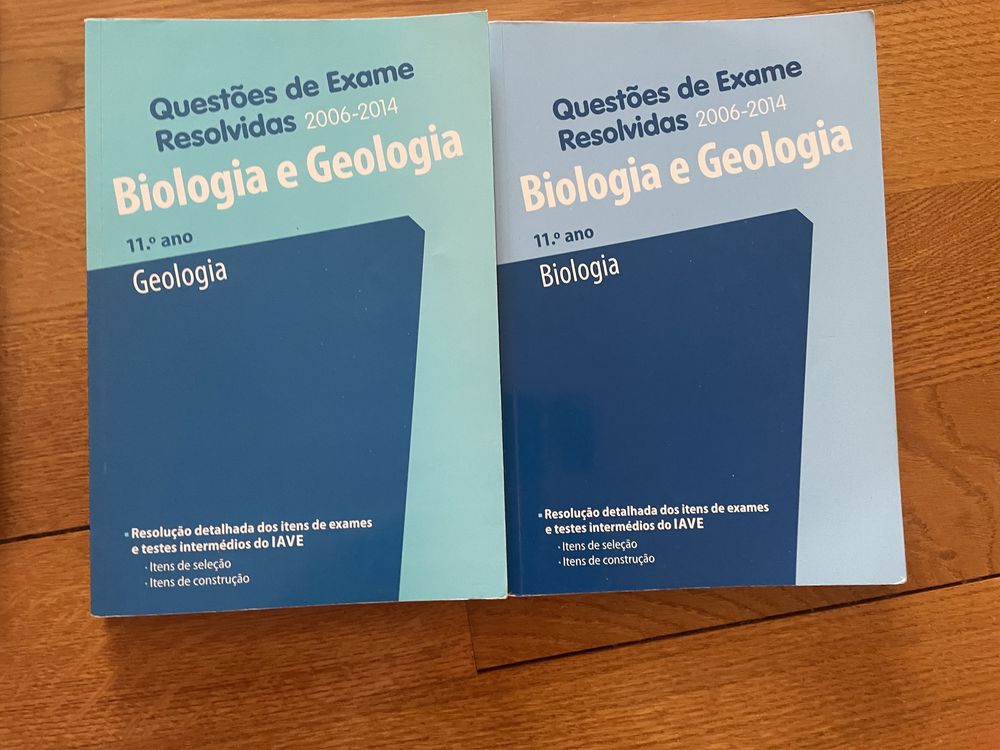 Livros Biologia/Geologia Questões exame resolvidas