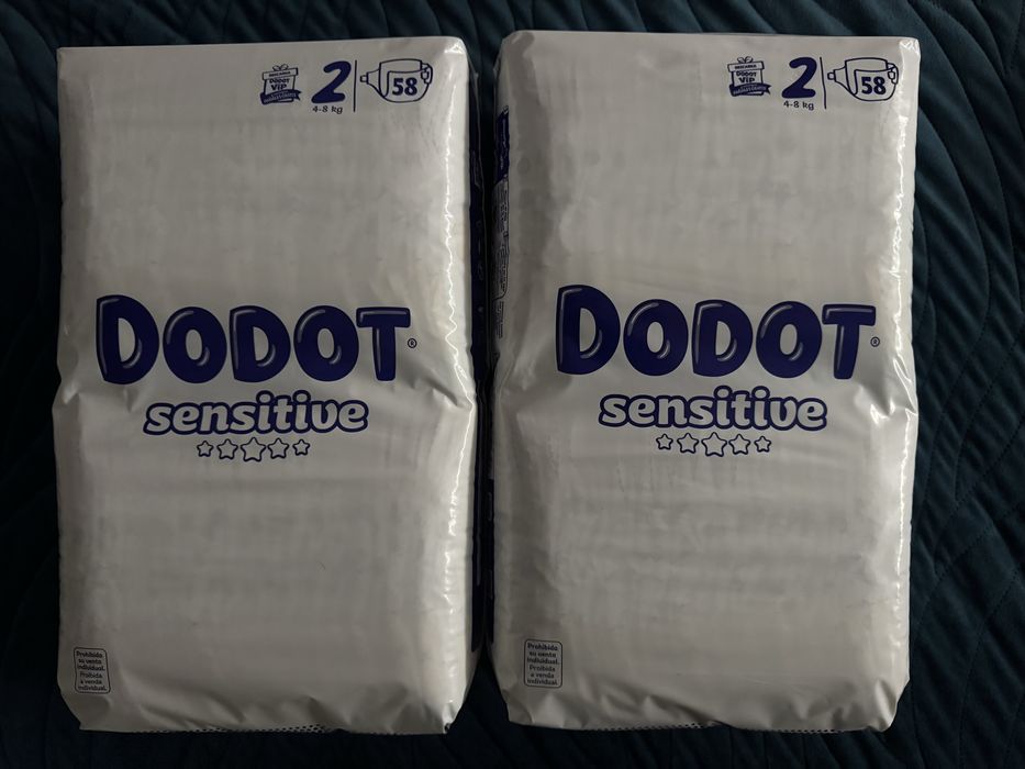 Fraldas Dodot Sensitive T2 4-8kg