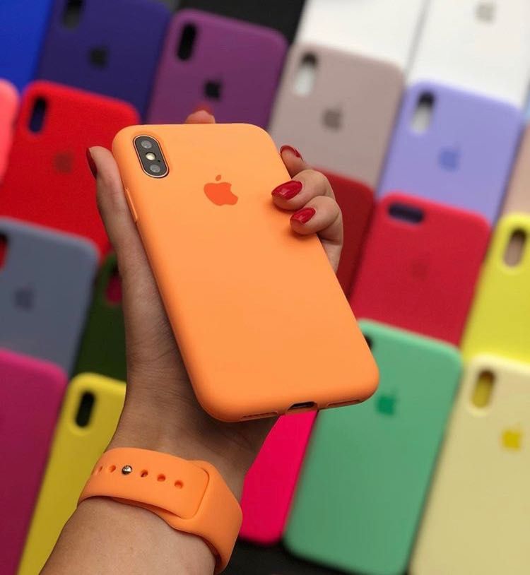 Силіконовий чохол чехол на айфон silicone case iPhone Х / та інші