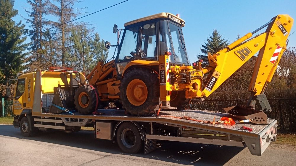 Pomoc Drogowa Holowanie Transport Maszyn Autolaweta Laweta 10 ton