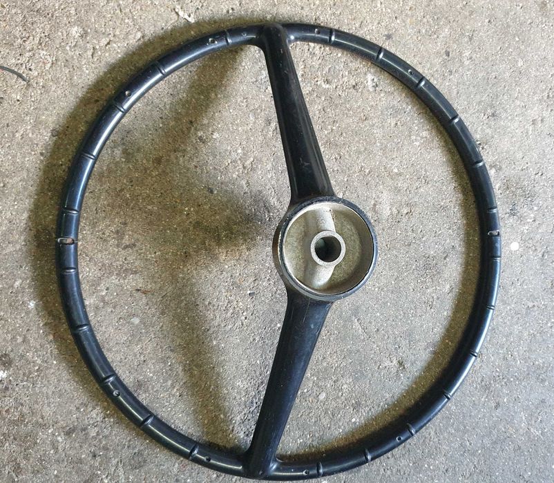 Volante e carburador de carro - Vintage,  retro, antigo