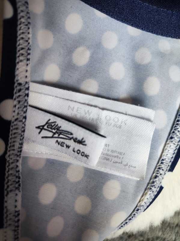 New Look Kelly Brook r 40 80B/C biustonosz push up wysokie majtki