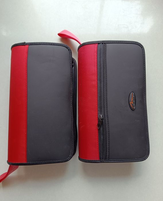 2x pokrowiec etui organizer na 96 płyt CD/DVD Media-Tech