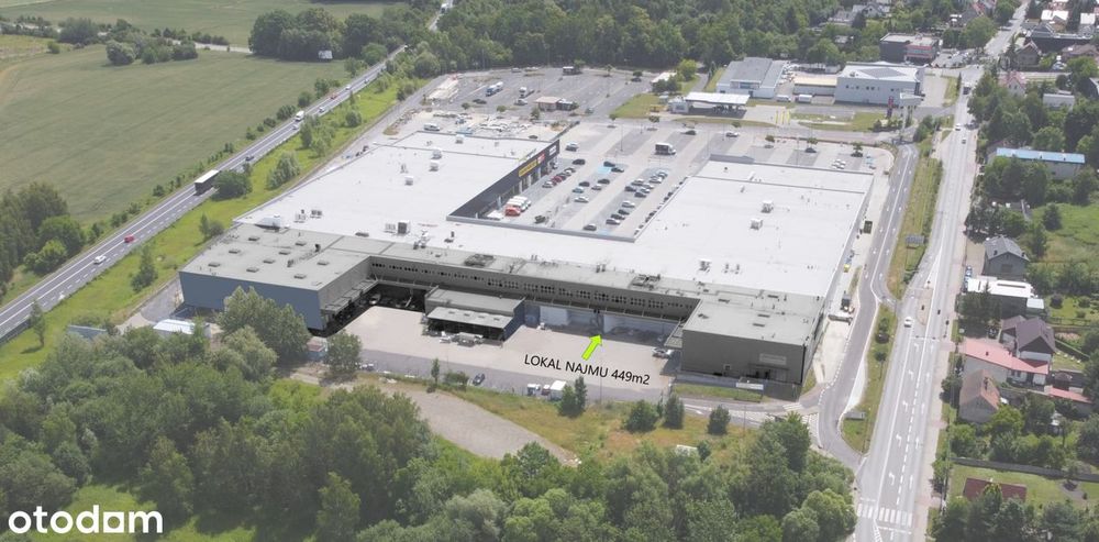 Wynajem magazyn - chłodnia 449 m2 w Łabędzka Park Gliwice 10 euro/m2