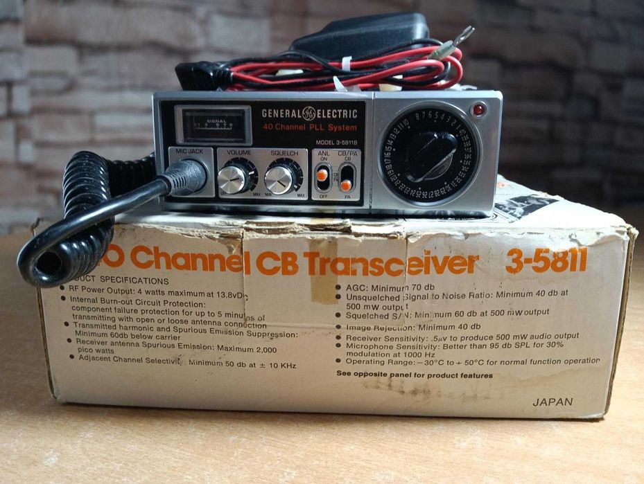 Radio CB GE 3-5811B Novo