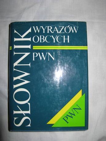 Słownik wyrazów obcych wydawnictwo PWN