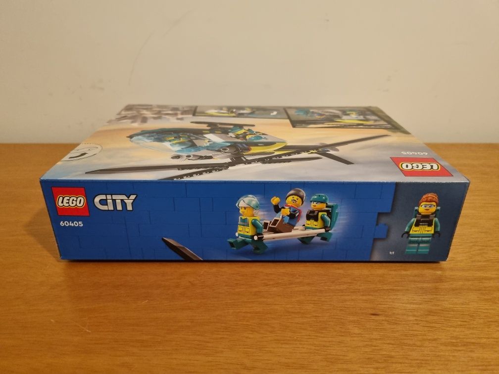 Lego City 60405 - Helicóptero de salvamento de emergência