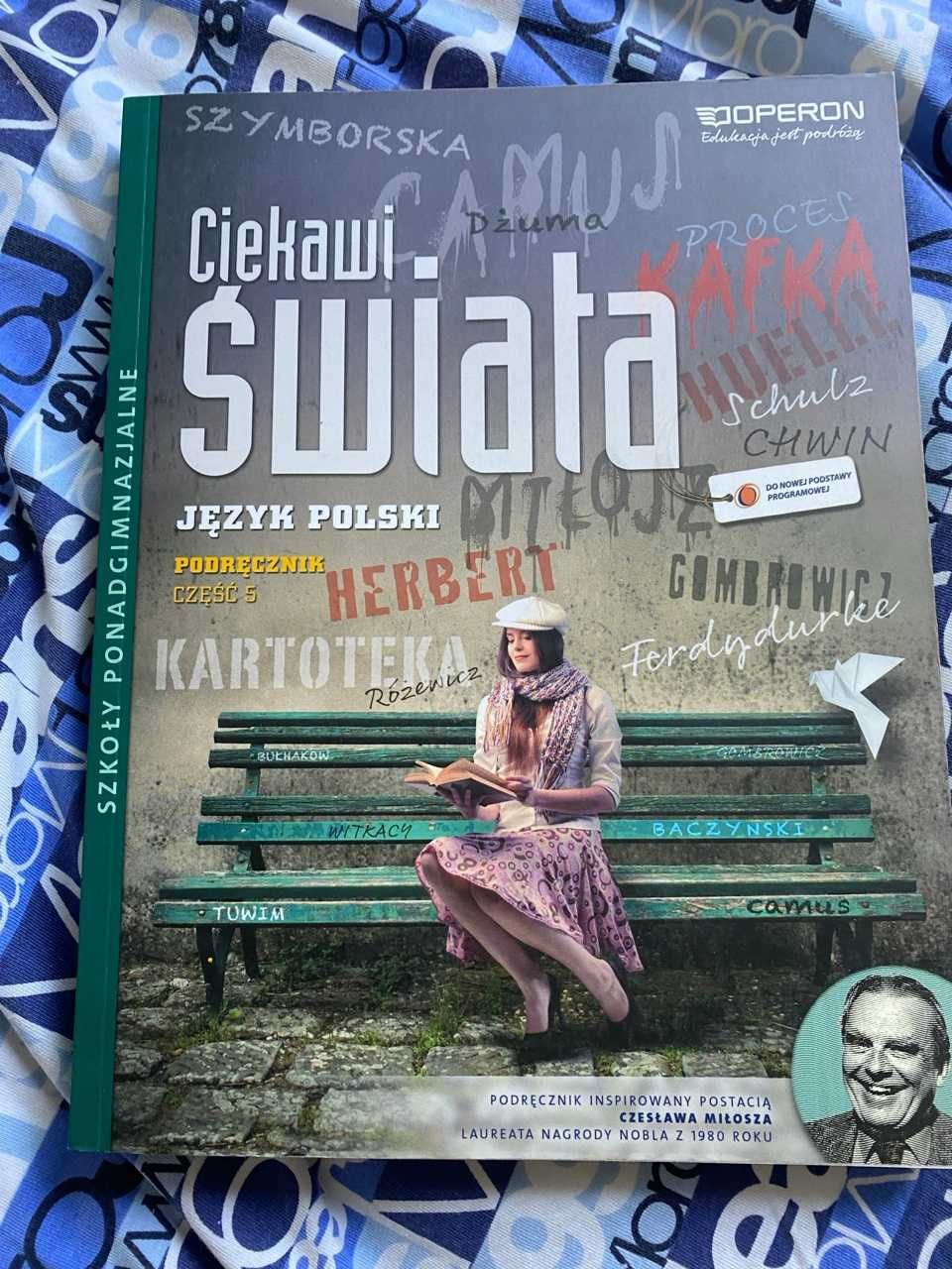 Podręcznik Ciekawi świata Język polski cz. 5