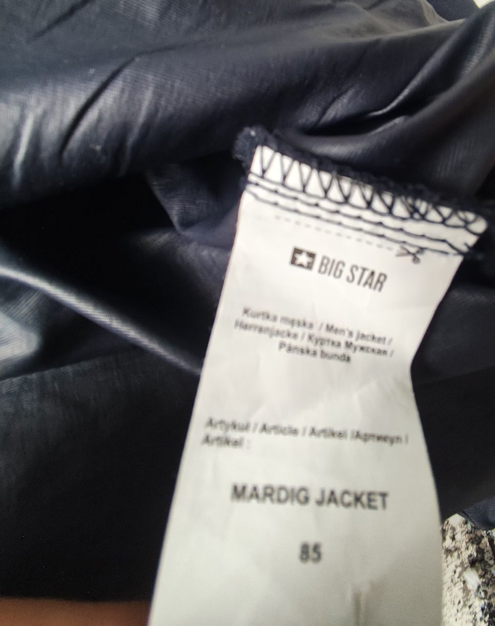 Kurtka od deszczu i wiatru Big Star Mardig r.XL