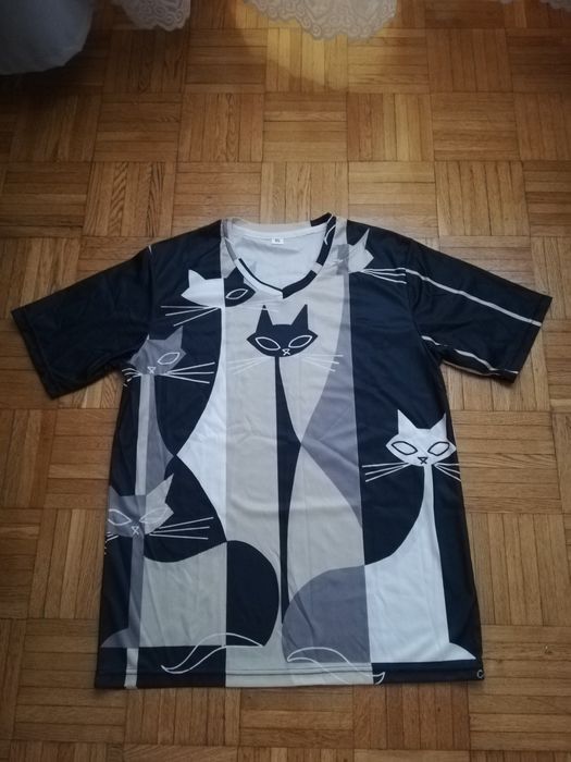 Nowa bluzka w koty w r XL