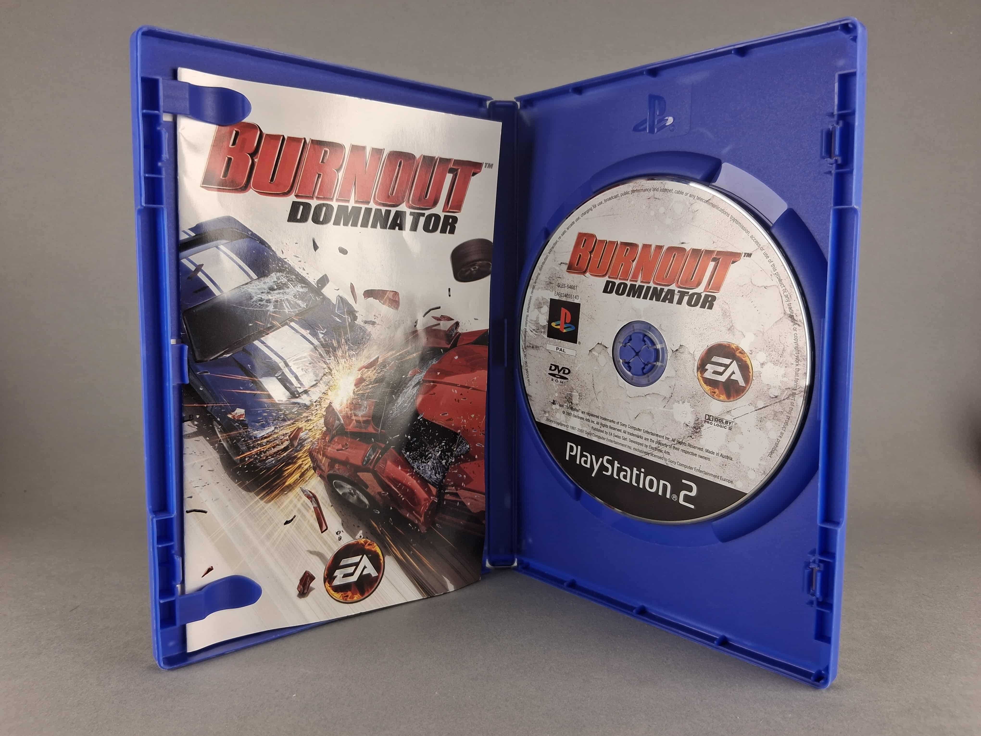 N012 Burnout Dominator PlayStation 2 Wyścigi Arcade EA