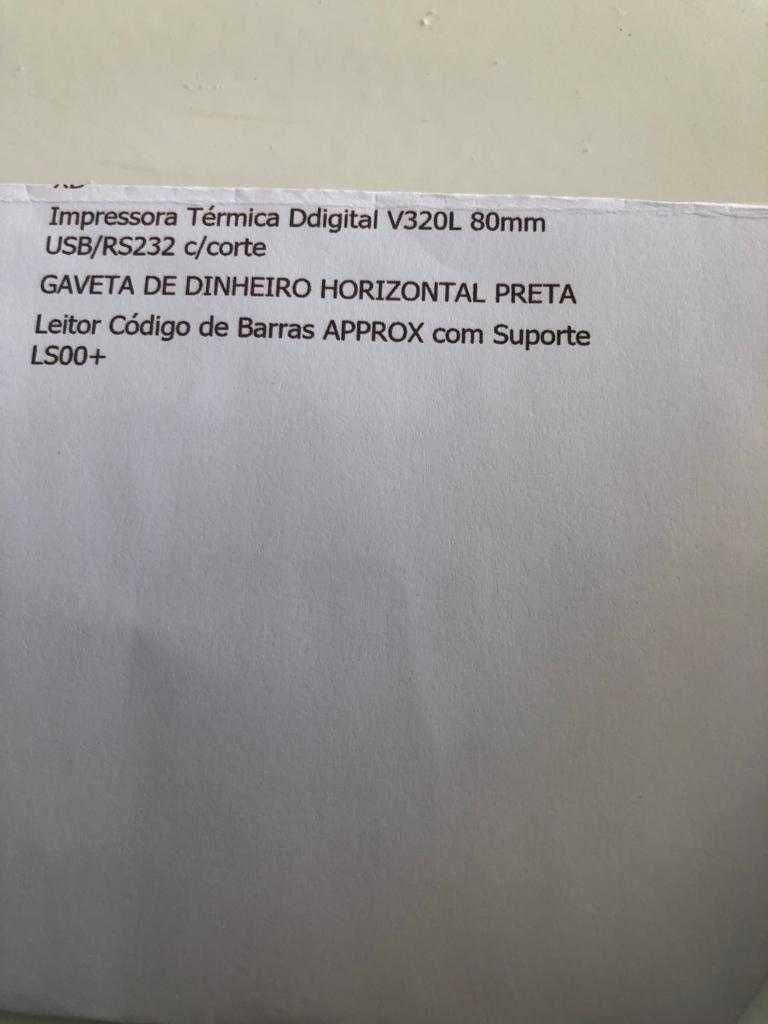 Impressora com gaveta