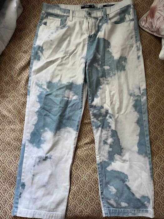 Baggy джинси Jaded London Sky Clouds Print Y2K Skate Hype