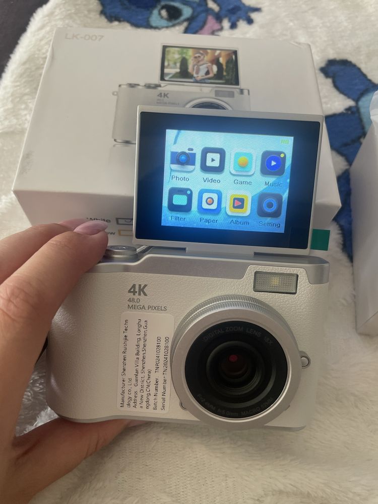 Maquina fotogafica digital 4 k  NOVA
