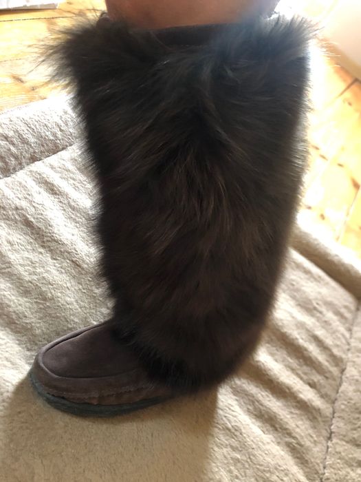 Buty yeti futro lisa!