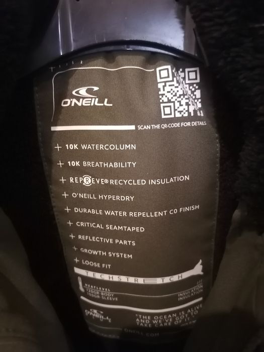 Kurtka dziecięca O'neill zima/jesień 140cm jak nowa