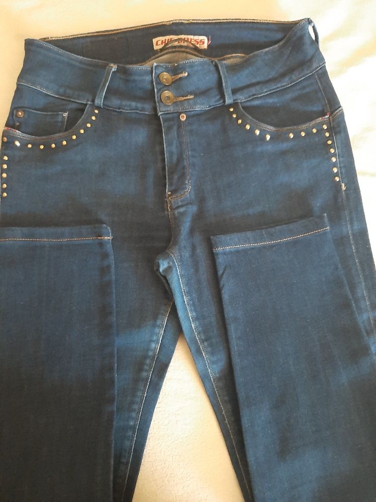 Calça ganga azul