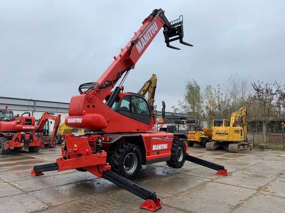 Manitou MRT 2150 obrotowa ładowarka teleskopowa 21 metrów 1050 mtg UDT