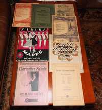 Kolekcja magazynów muzycznych, nut z XIX oraz XX wieku