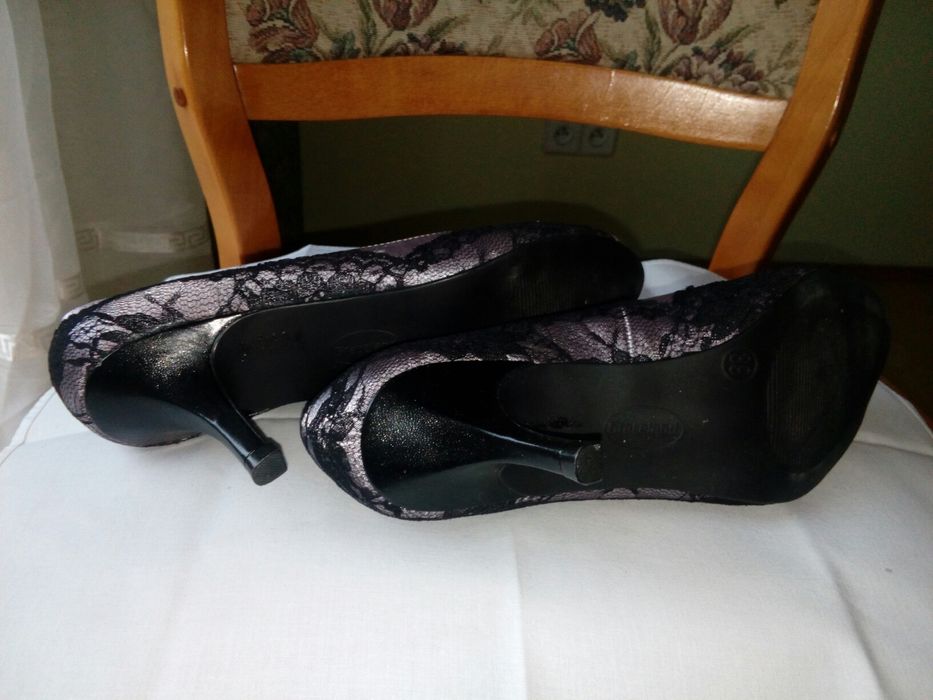 NOWE Szpilki buty na obcasie Graceland r.39 Deichmann