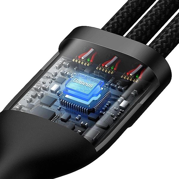 Baseus Flash Series II kabel USB Typ C - USB Typ C / Lightning / micro