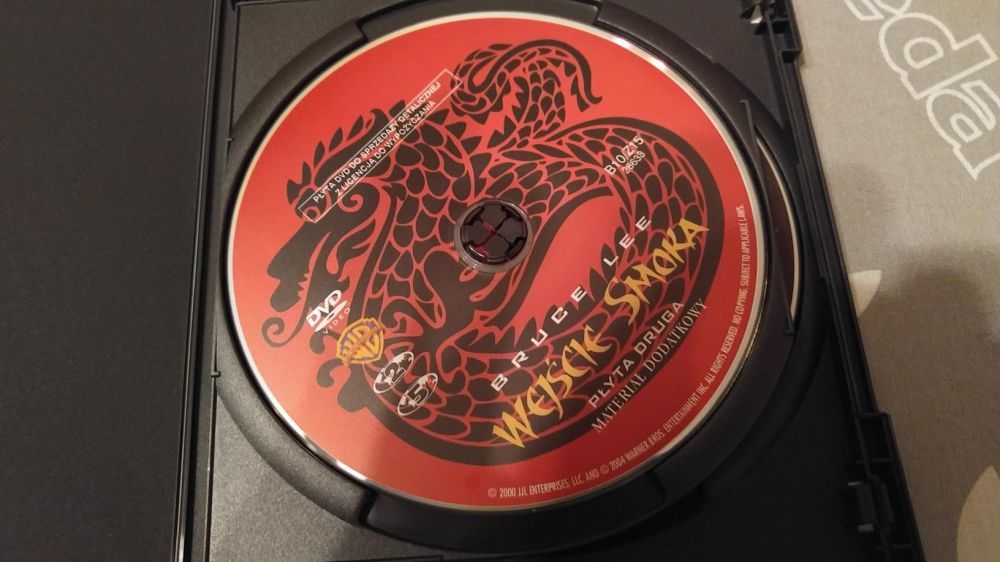 Wejście smoka-bruce lee dvd