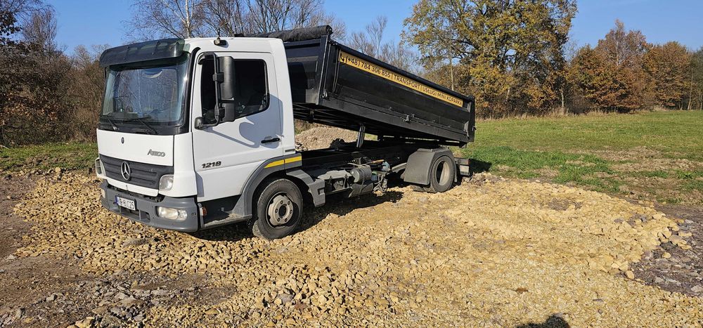 Usługi transportowe, wywrotka, przewóz kruszywa