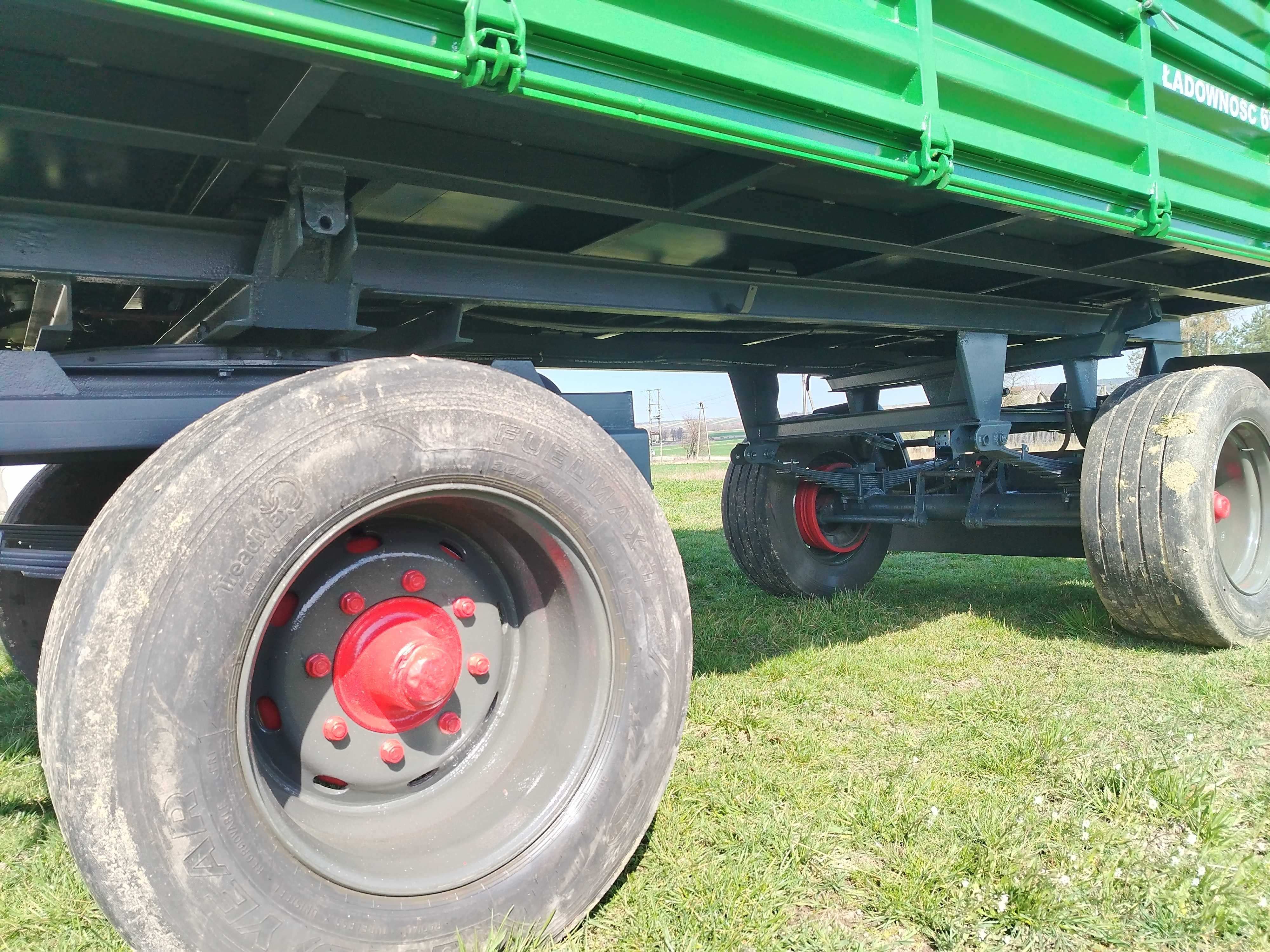 Przyczepa rolnicza wywrotka HL6011 6t 11t