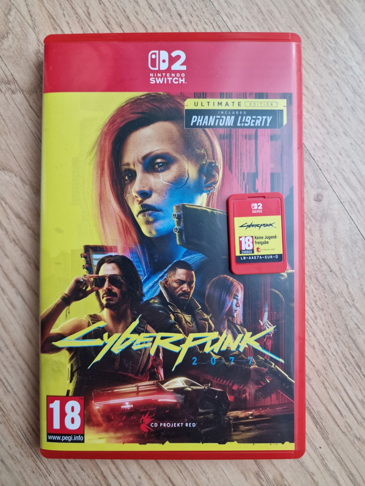 Cyberpunk 2077 na Nintendo Switch 2 w idealnym stanie