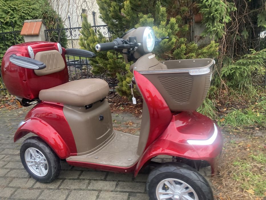Wozek skuter elektryczny inwalidzki senior bateria litowo jonowa hit