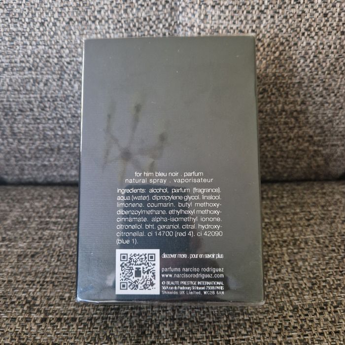 Narciso Rodriguez for his bleu noir Parfum 100ml oryginalny w folii