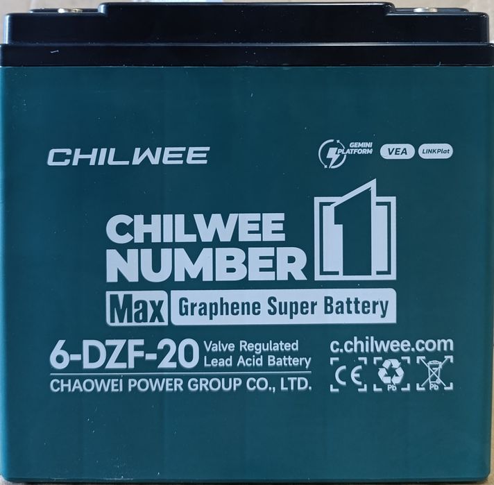 Baterias chumbo grafeno de moto elétrica 12V 20AH