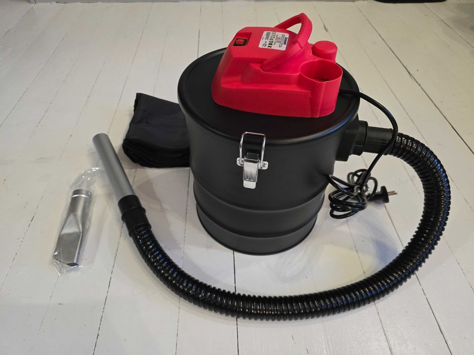 Odkurzacz bezworkowy do Kominka Popiołu Gruzu Pieca Grilla 15l + torba