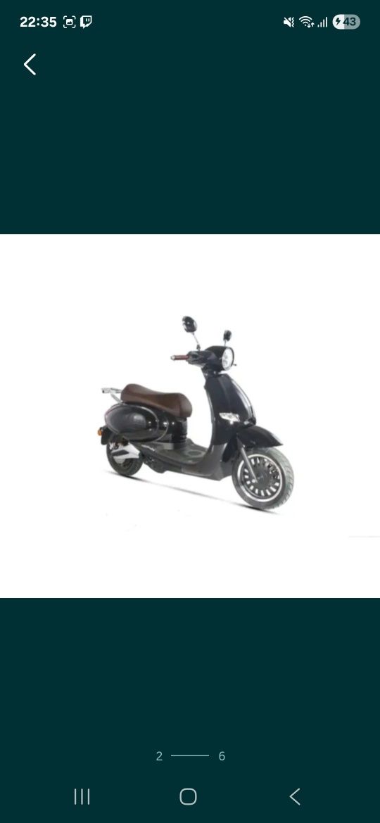 Mota Elétrica WAYSCRAL E-Quip Preta