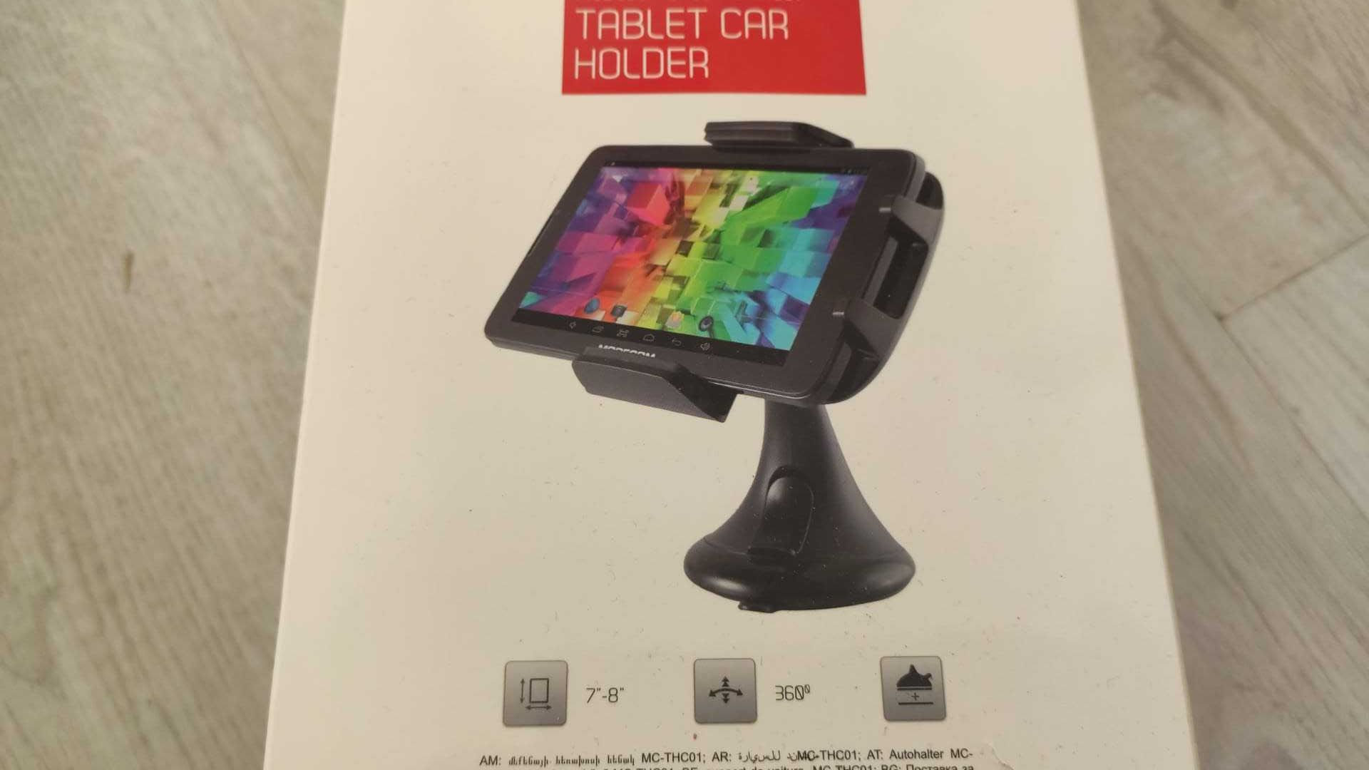 Uchwyt samochodowy do tabletu 7-8" mocowanie szyba/deska Modecom MC-TH