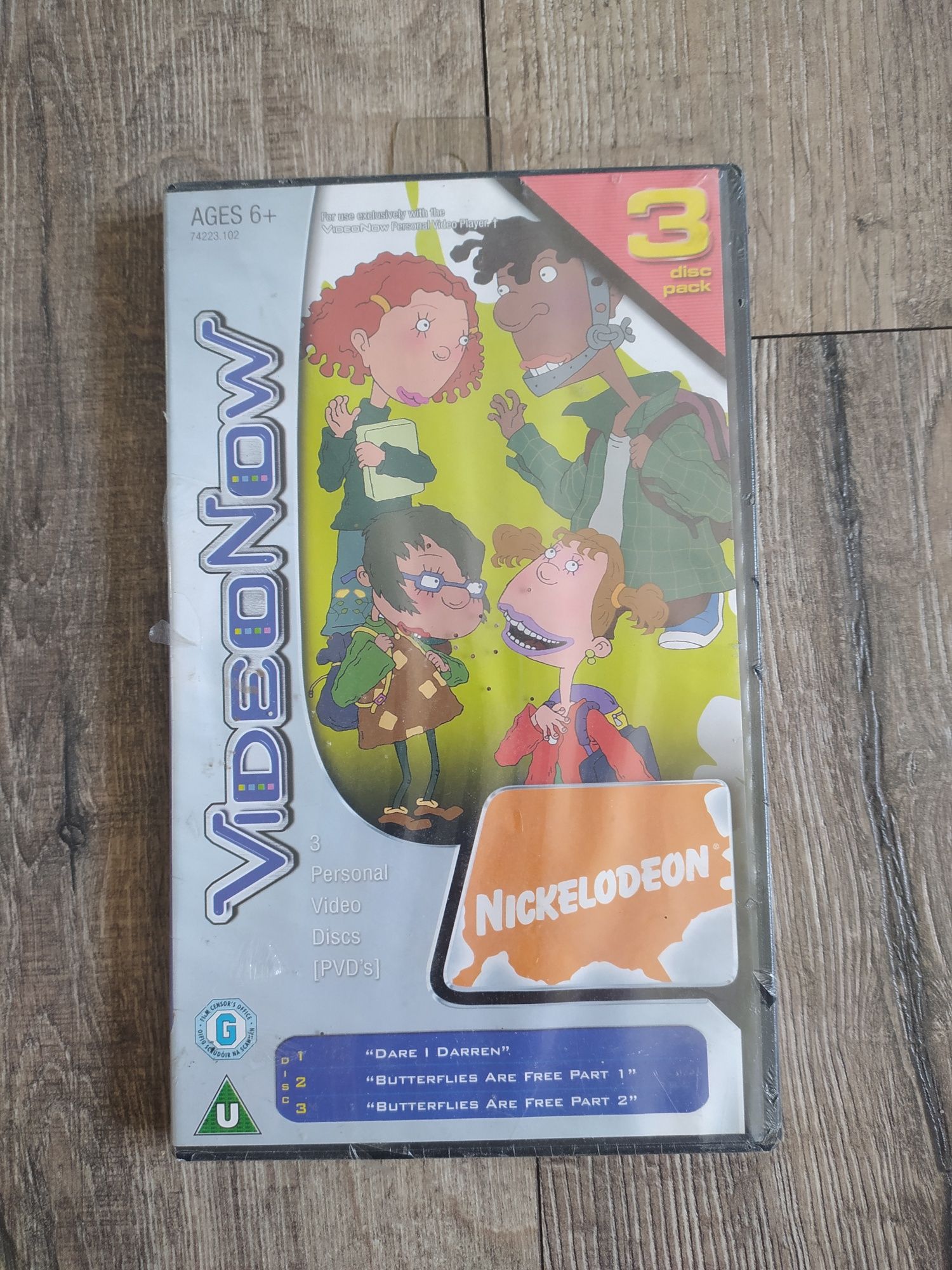 DvD VideoNow Nickelodeon 3 Disc Wysyłka