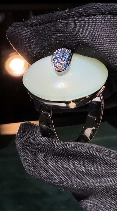 Брендовое золотое кольцо