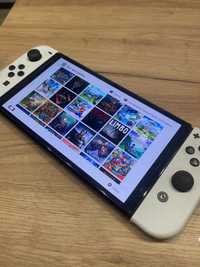 Nintendo switch Oled 200gb +150 игр покращена