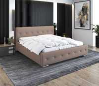 Łóżko tapicerowane do sypialni Alexis 120/140/160/180 +Dostawa Gratis