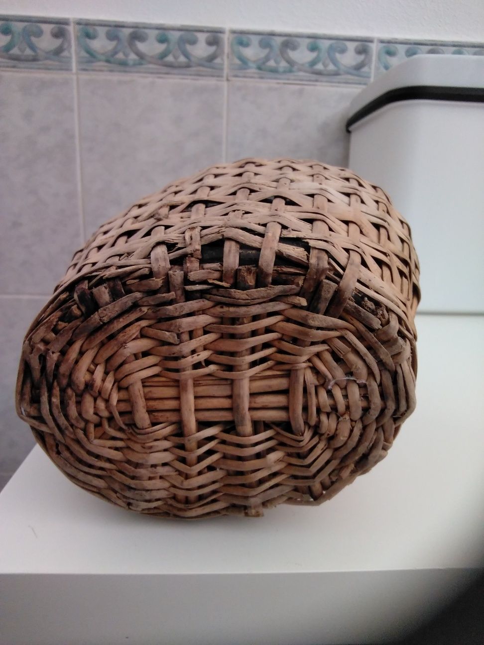 Garrafão empalhado