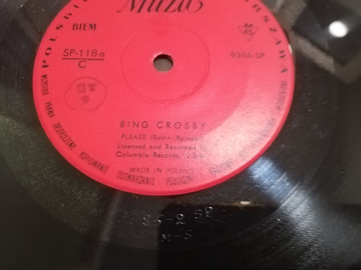 Płyta winylowa Bing Crosby MUZA