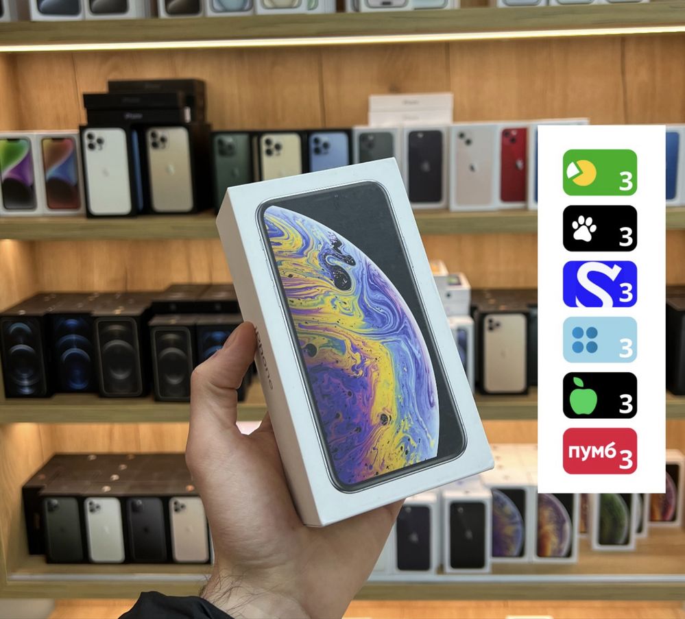 Iphone Xs Silver оплата частинами 64gb 256gb 512gb